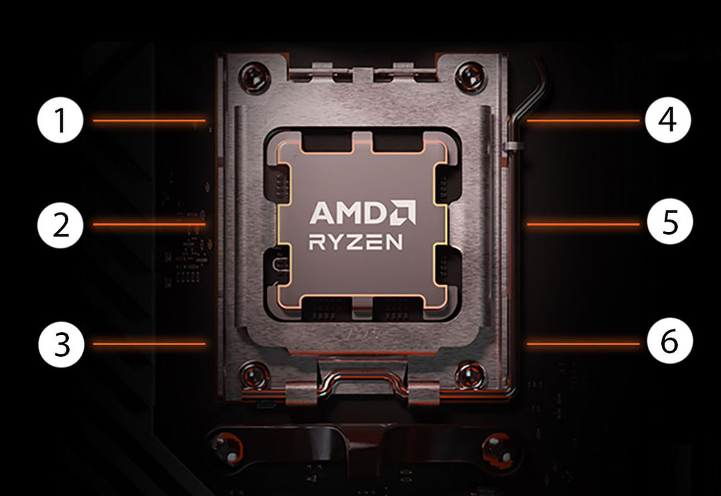 AMD Ryzen 9 9950X3D 16-Core 4.3GHz Socket AM5 Desktop CPU