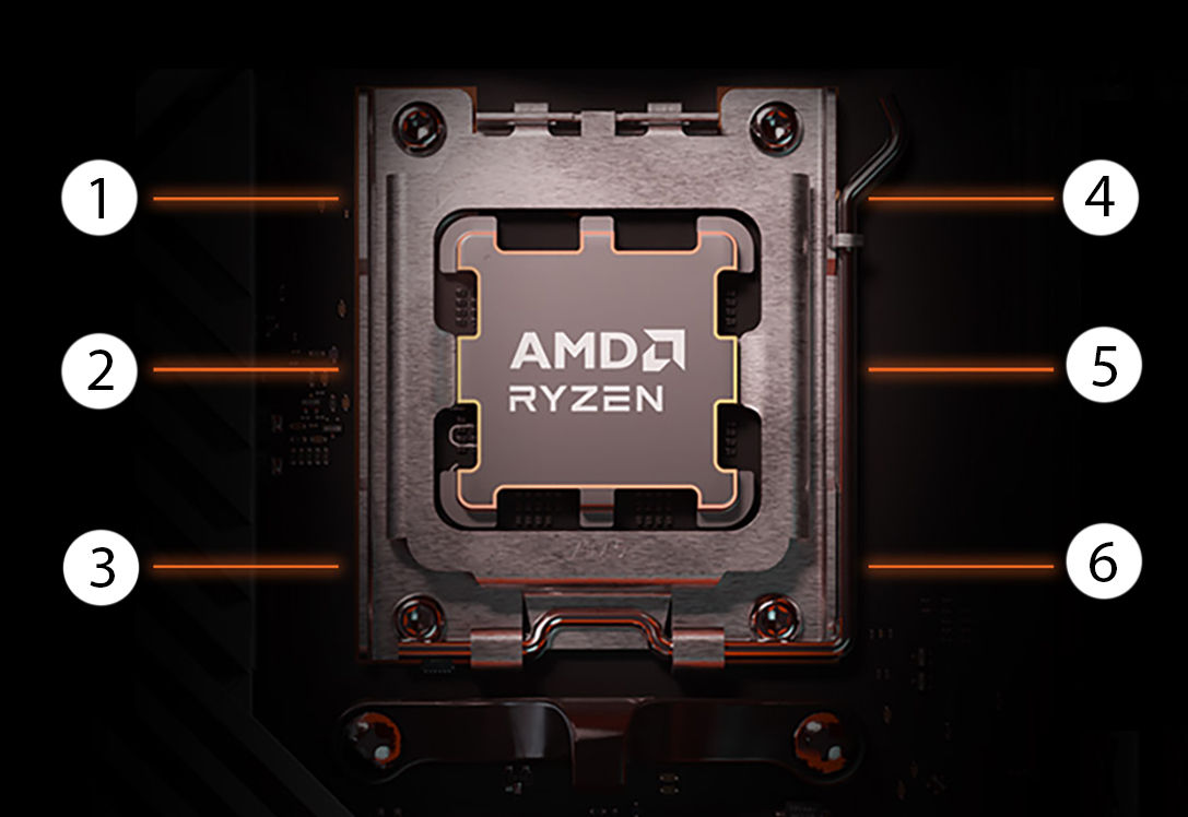 AMD Ryzen 9 9950X3D 16-Core 4.3GHz Socket AM5 Desktop CPU