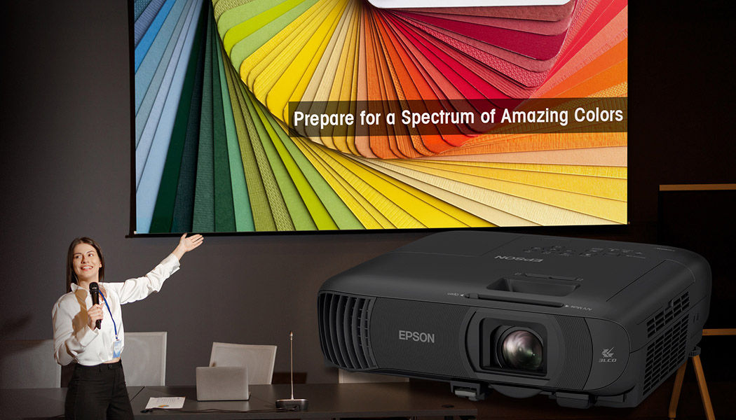 Epson PowerLite 1290 Full HD 1080p Meeting Room Projector 4100 Lumens