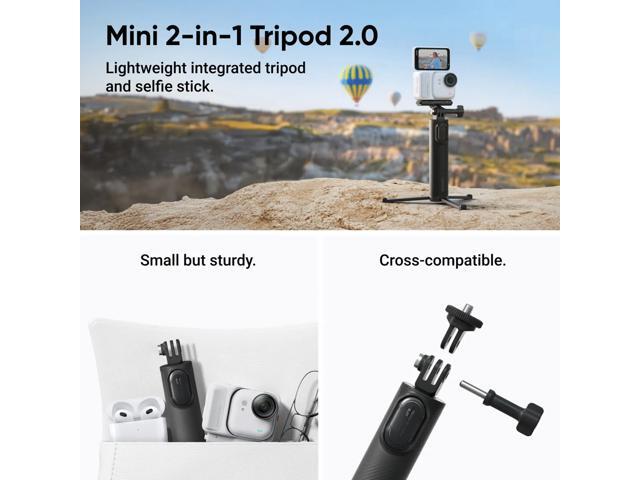 Insta360 GO Ultra Creator Bundle 4K Action Camera Arctic White