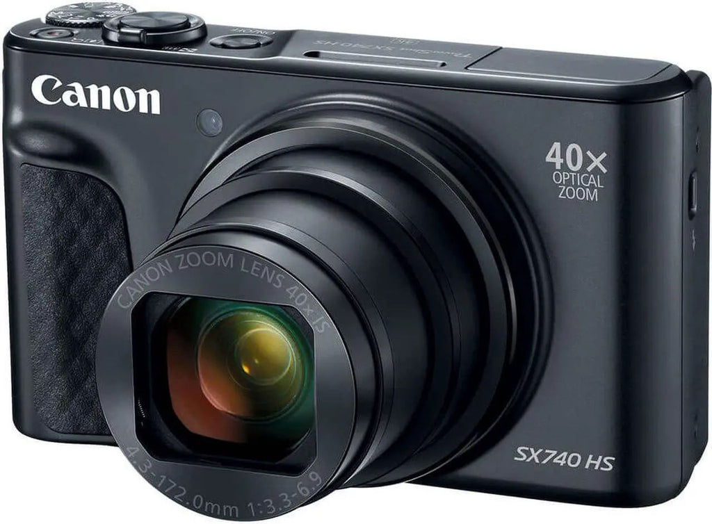 Canon PowerShot SX740 HS Digital Camera 20.3MP Black