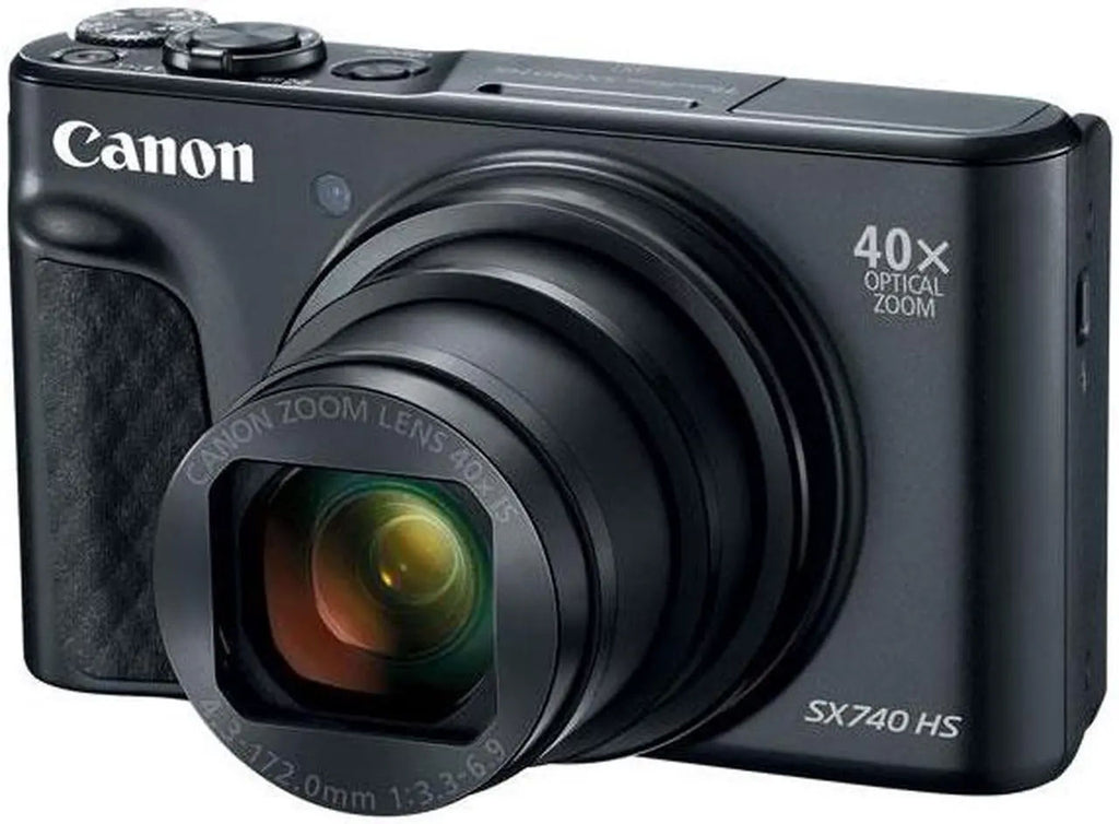 Canon PowerShot SX740 HS Digital Camera 20.3MP Black