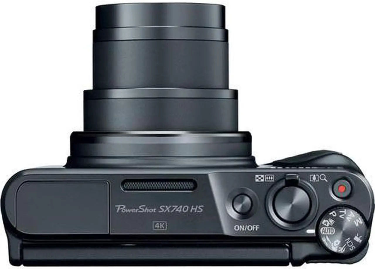 Canon PowerShot SX740 HS Digital Camera 20.3MP Black