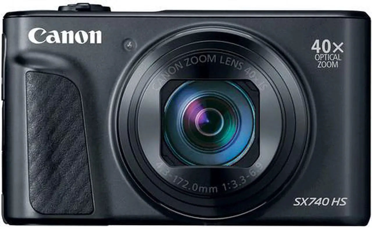 Canon PowerShot SX740 HS Digital Camera 20.3MP Black