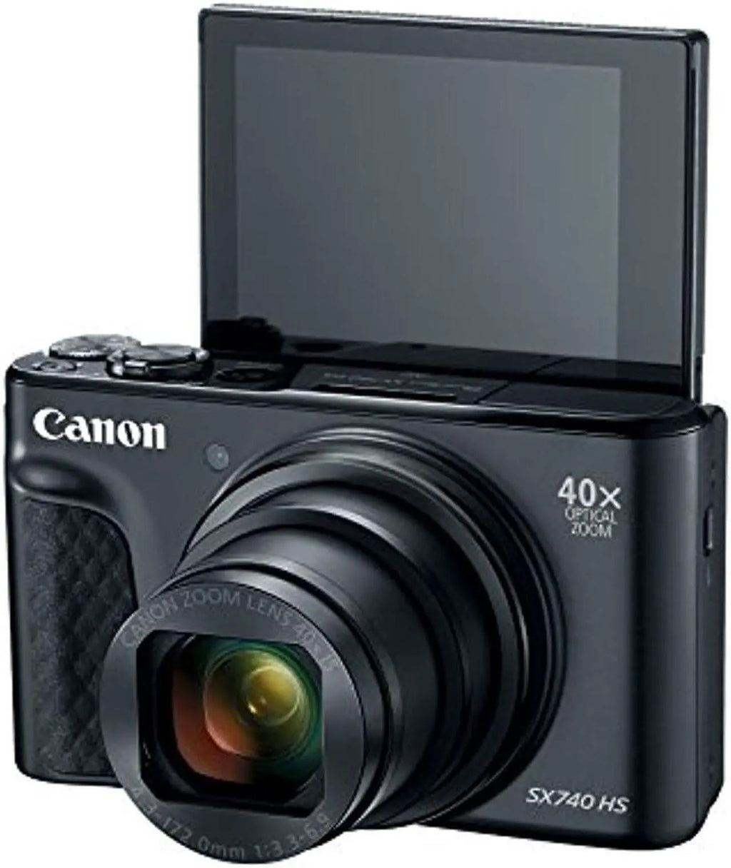 Canon PowerShot SX740 HS Digital Camera 20.3MP Black