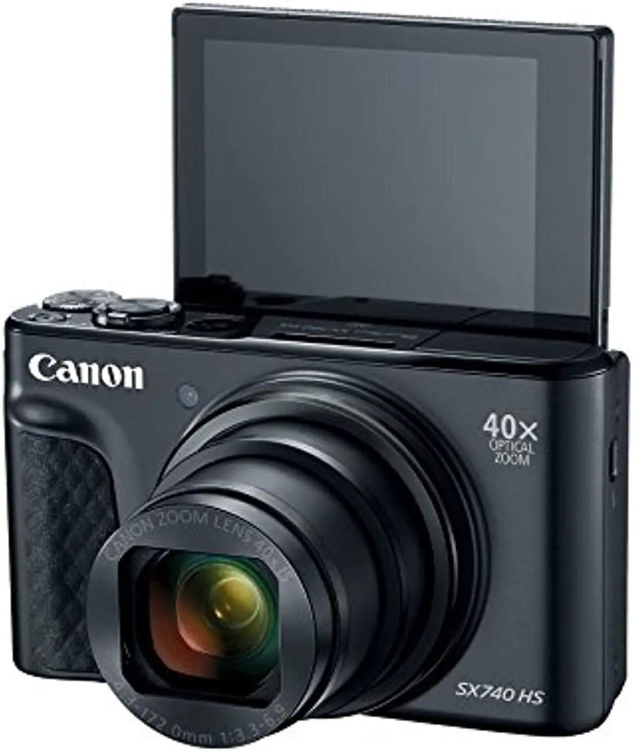 Canon PowerShot SX740 HS Digital Camera 20.3MP Black