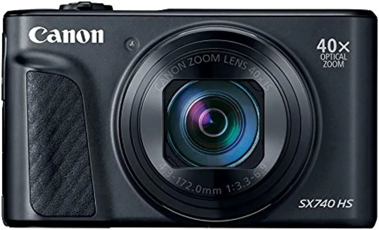 Canon PowerShot SX740 HS Digital Camera 20.3MP Black