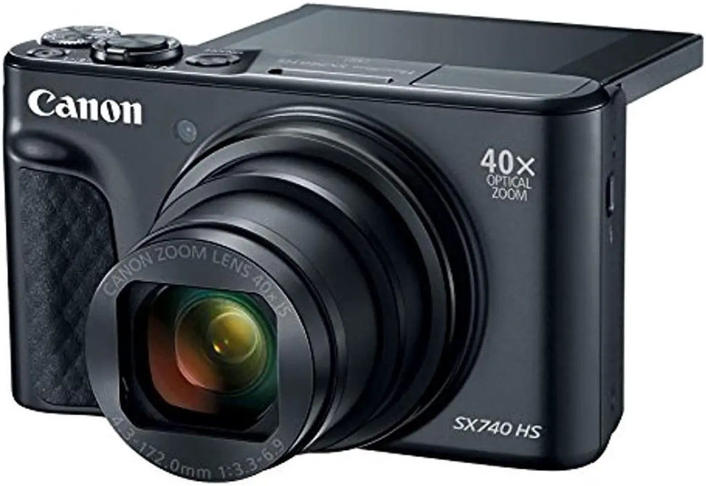 Canon PowerShot SX740 HS Digital Camera 20.3MP Black