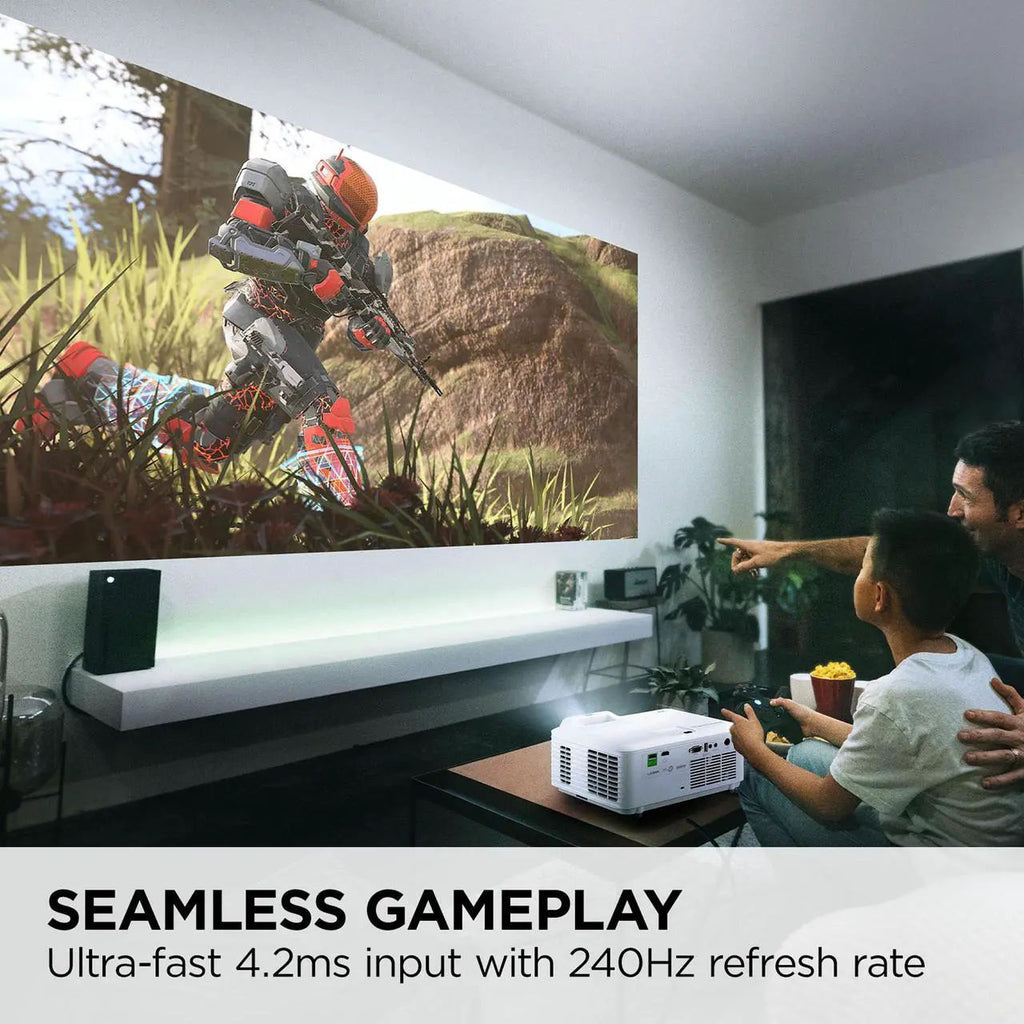 ViewSonic LX700-4K UHD 4K Laser Projector Designed for Xbox