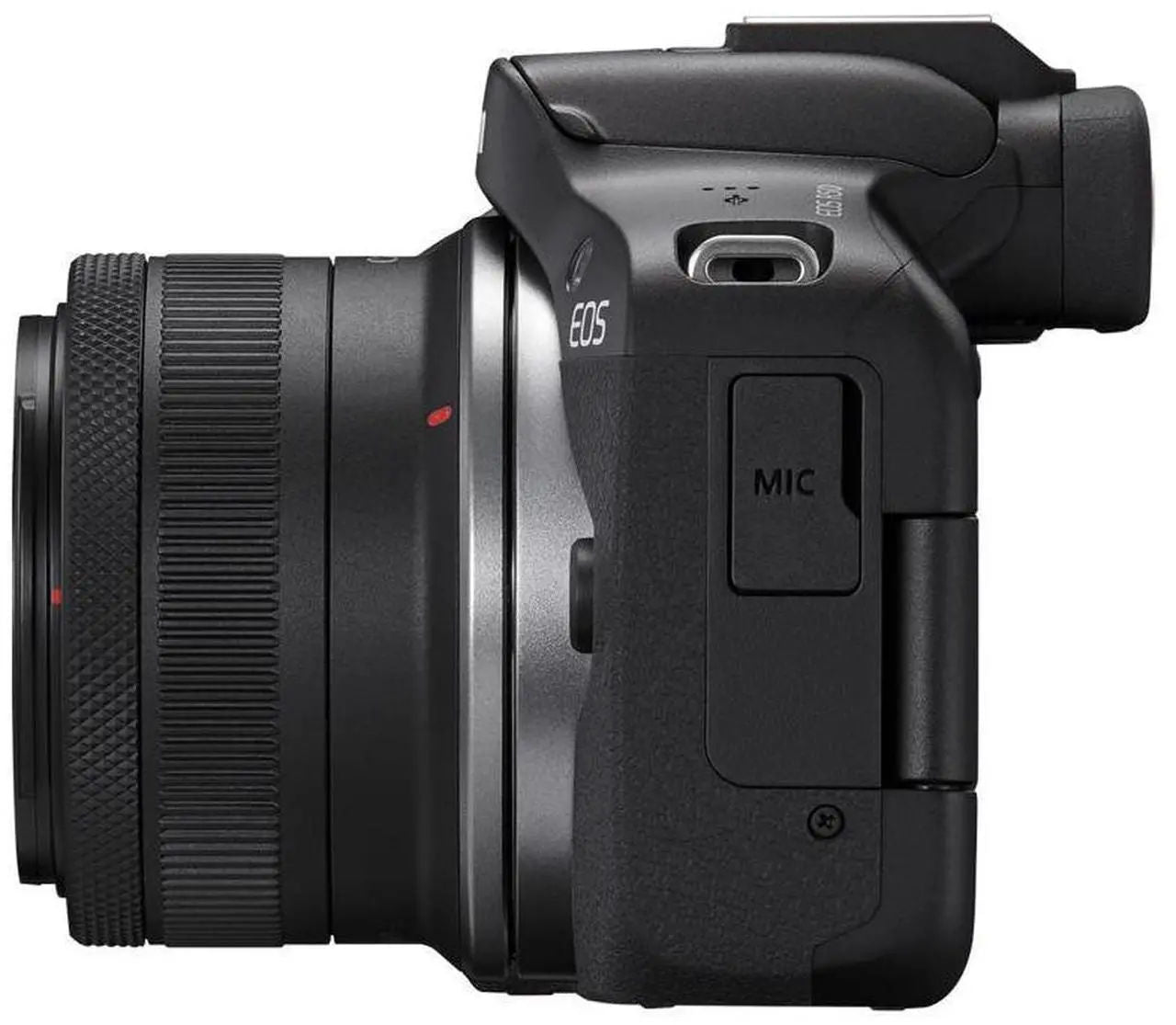 Canon EOS R50 Mirrorless Camera with RF-S 18-45mm f/4.5-6.3 IS STM Lens -Black (5811C012)