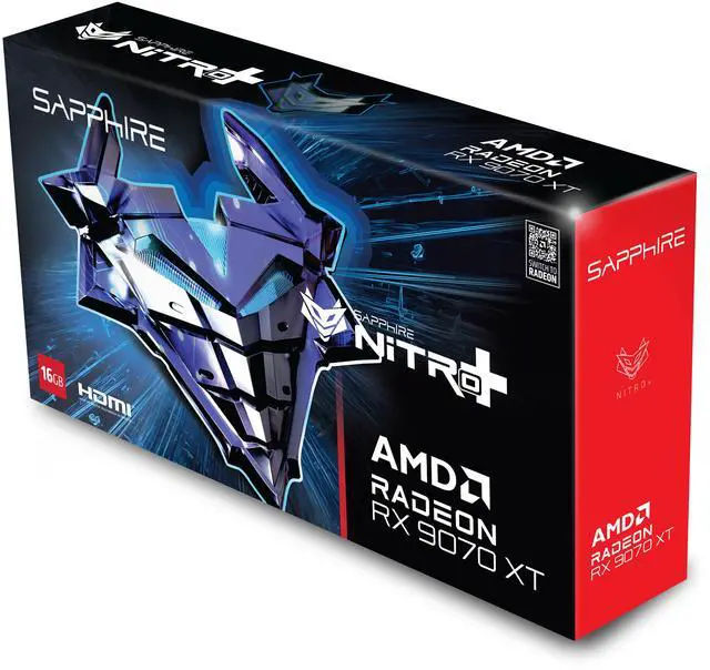 Sapphire Tech NITRO+ Radeon RX 9070 XT 16GB Graphics Card