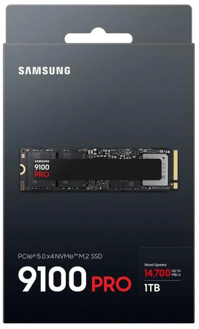 Samsung SSD 9100 PRO 1TB PCIe 5.0 M.2 NVMe