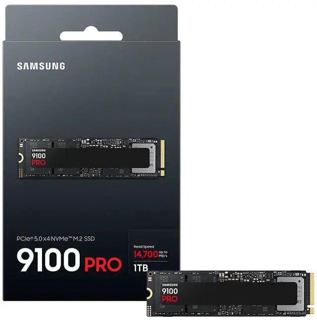 Samsung SSD 9100 PRO 1TB PCIe 5.0 M.2 NVMe
