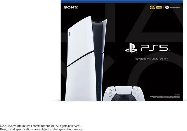 PlayStation 5 Slim Digital Console 1TB White