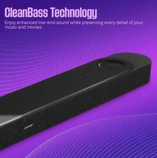 Bose Lifestyle Ultra Soundbar Wireless Home Soundbar Dolby Atmos Black