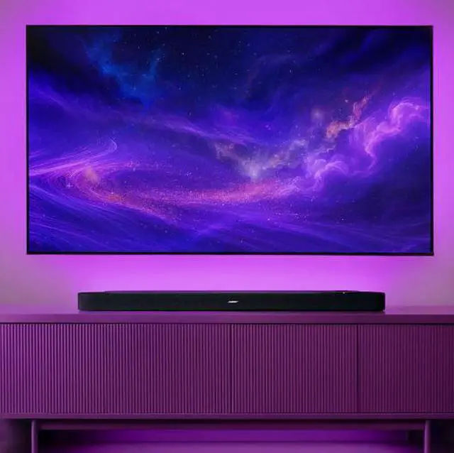 Bose Lifestyle Ultra Soundbar Wireless Home Soundbar Dolby Atmos Black