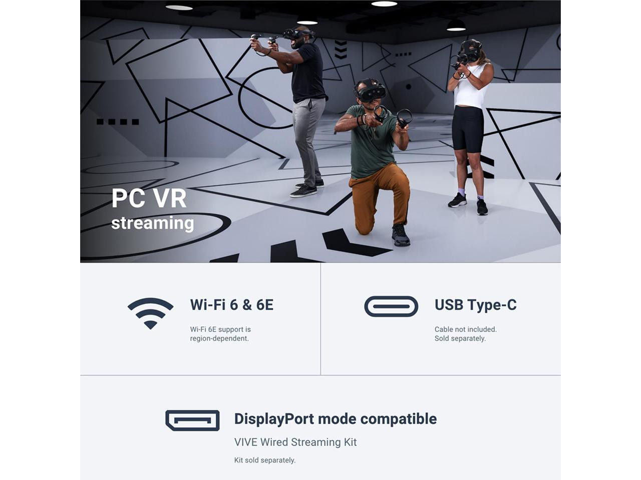 HTC VIVE Focus Vision Business Edition VR Headset 5K