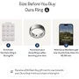 Oura Ring 4 Smart Ring with 8-Day Battery Silver