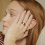 Oura Ring 5 Smart Ring Deep Rose Size 7