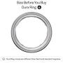 Oura Ring 4 Smart Ring with 8-Day Battery Silver