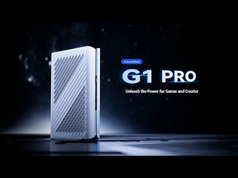 MINISFORUM AtomMan G1 Pro AMD Ryzen 9 8945HX Mini PC 32GB RAM 1TB SSD